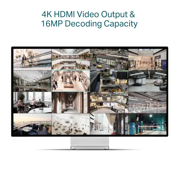 TP-Link VIGI NVR2016H-16P – şəkil 5