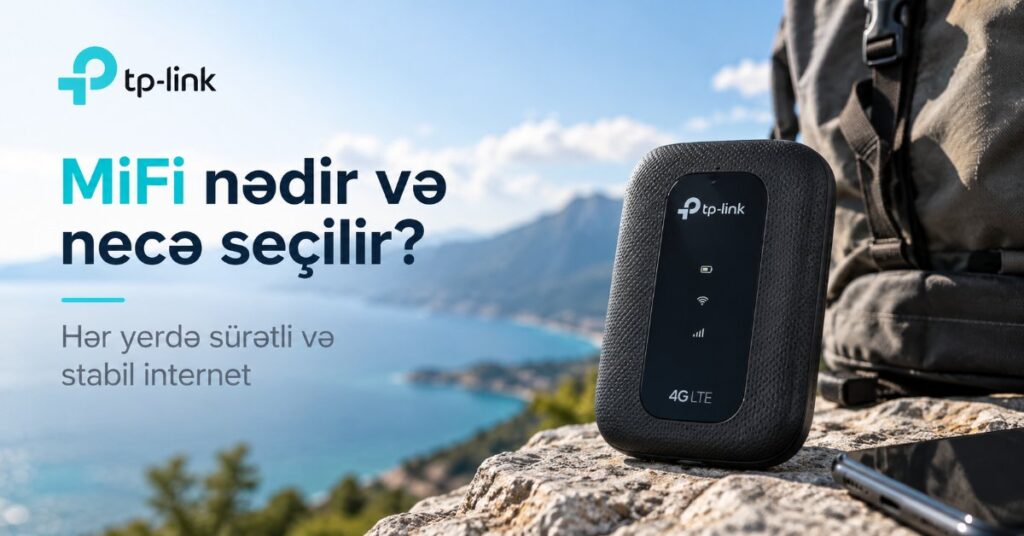 TP-Link M7200 MiFi 4G LTE mobil router seyahetde