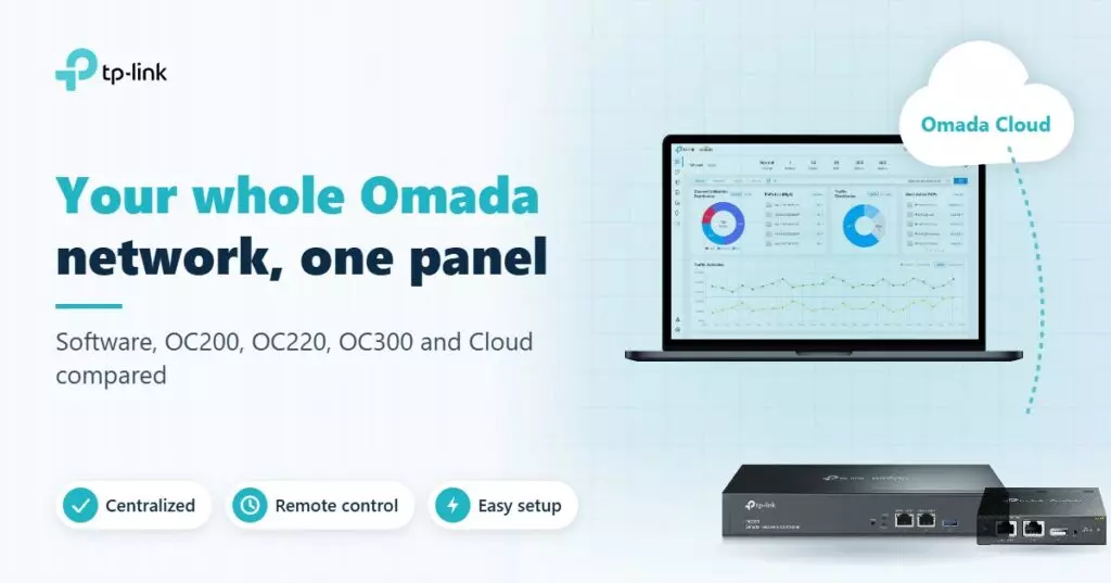TP-Link Omada controller comparison: Software, OC200, OC300 and Omada Cloud