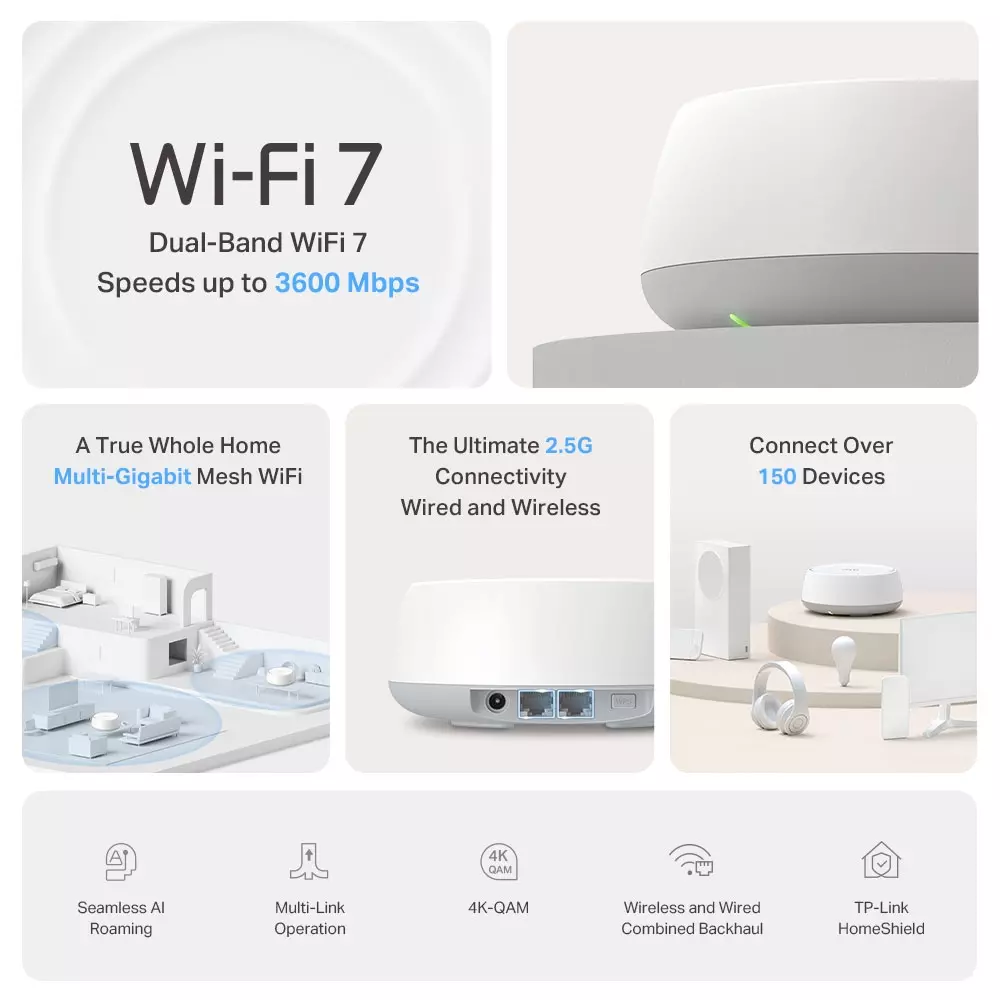 TP-Link Deco BE25(1-pack) – şəkil 3
