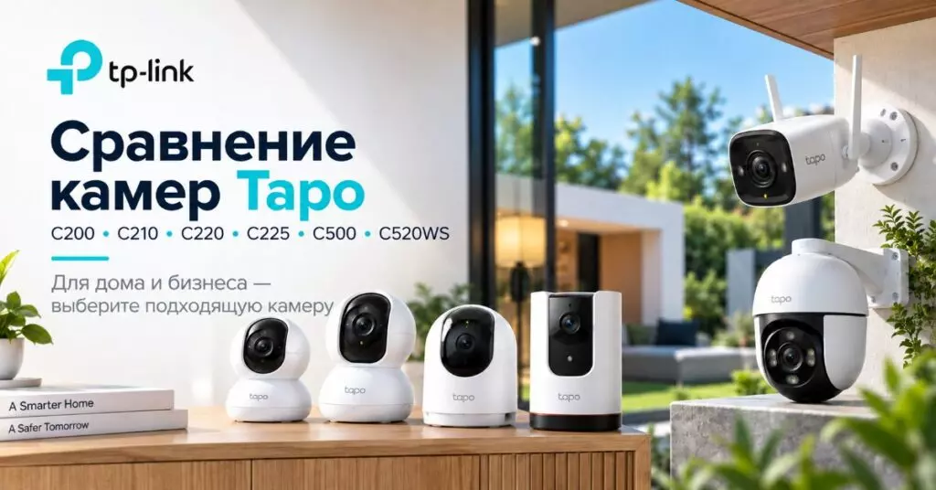 Сравнение камер Tapo