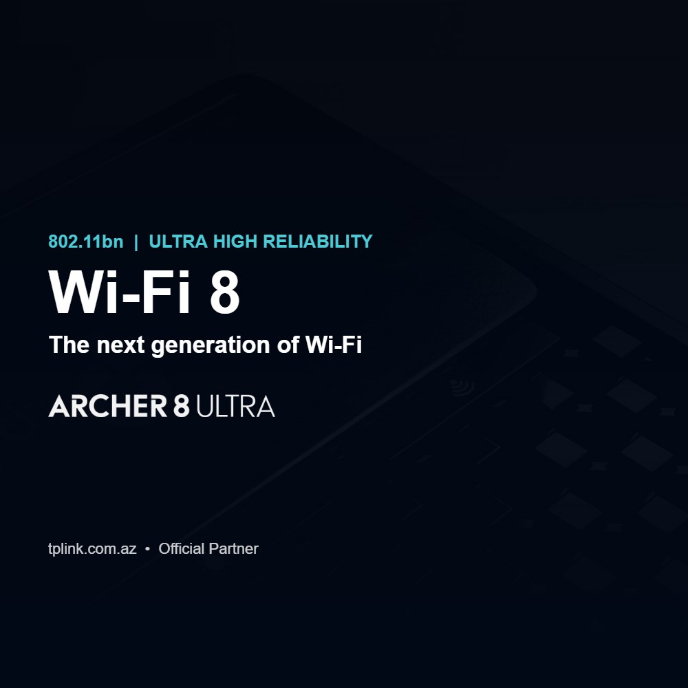 Wi-Fi 8 802.11bn — TP-Link Archer 8 Ultra, official partner