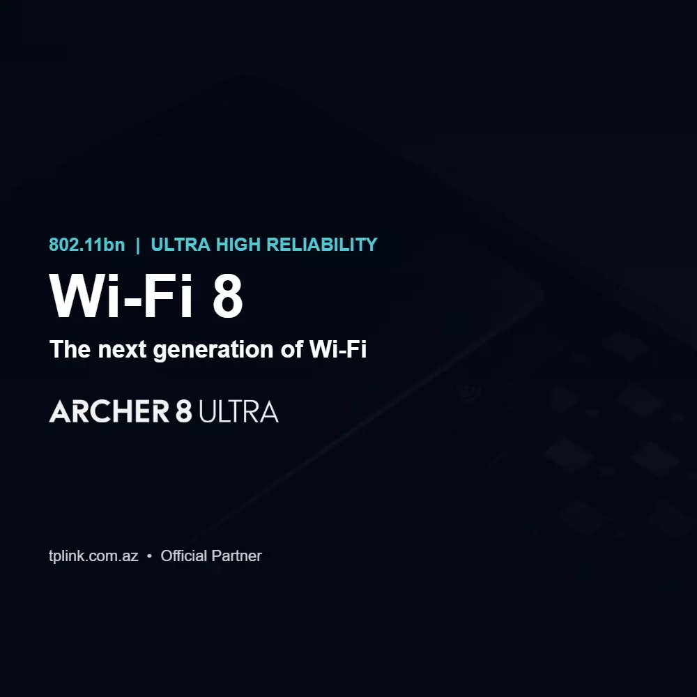 Wi-Fi 8 802.11bn — TP-Link Archer 8 Ultra, official partner
